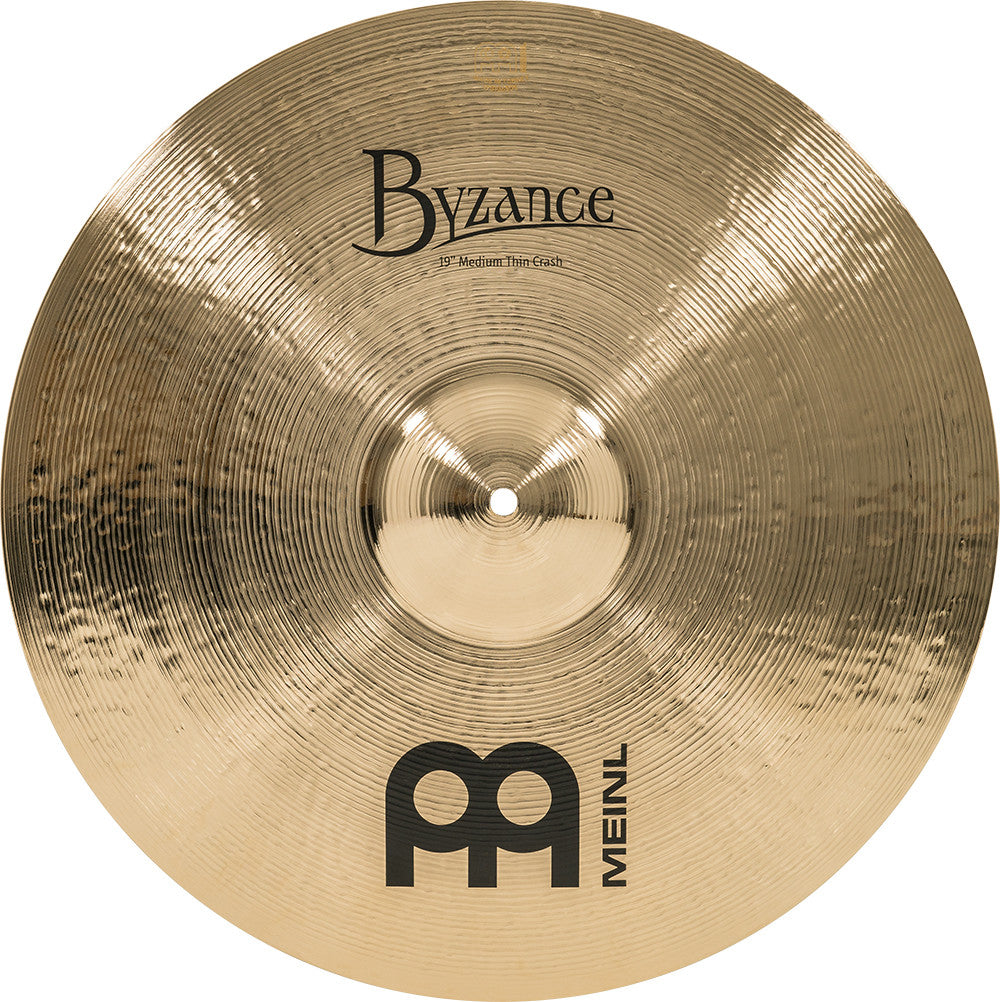MEINL Cymbals Byzance Brilliant Medium Thin Crash - 19"