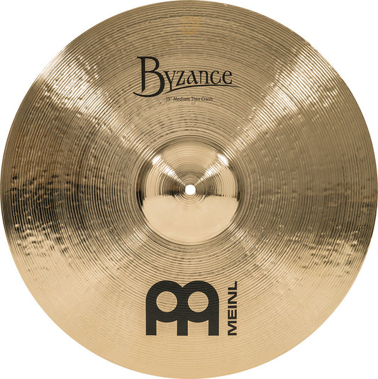 MEINL Cymbals Byzance Brilliant Medium Thin Crash - 19"