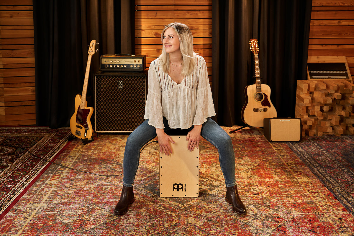 MEINL Percussion Snarecraft Series Pickup Cajon - Baltic Birch