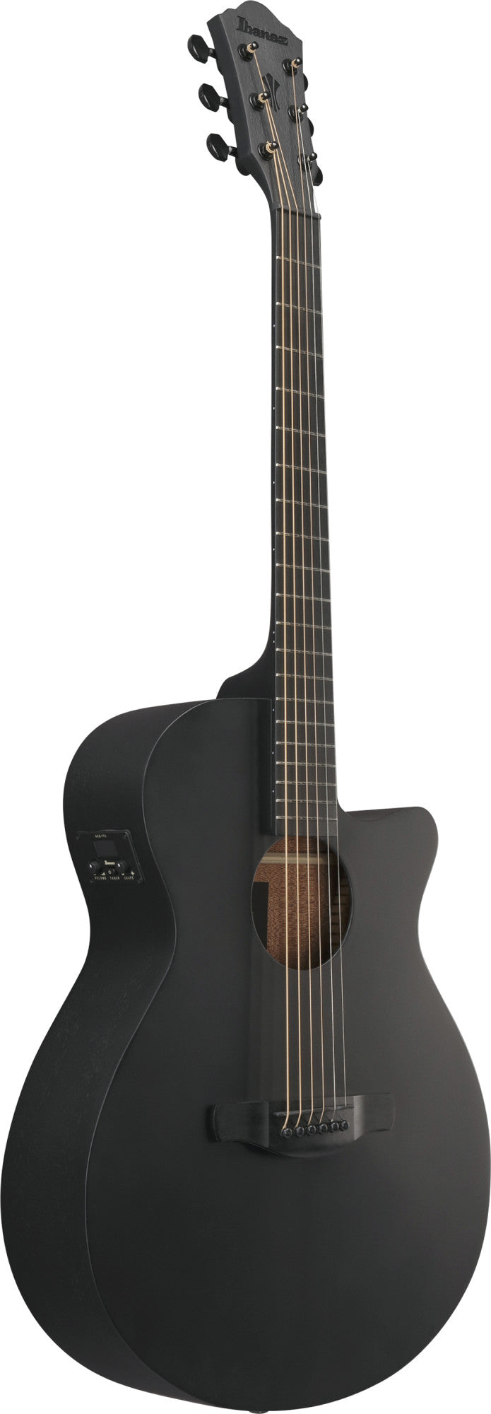 IBANEZ AEG Acoustic Guitar 6-String - Black Out