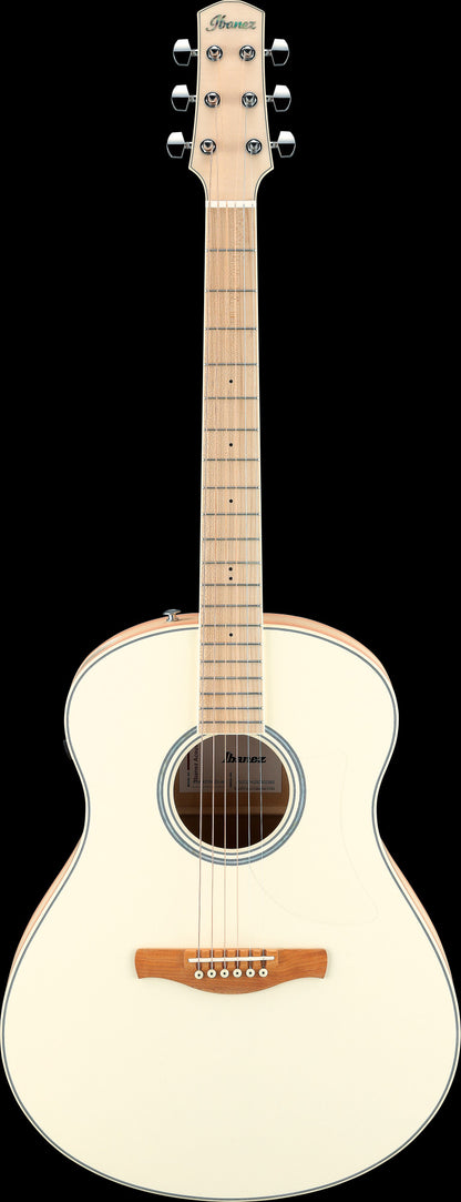 IBANEZ Advanced Acoustic AAM Akustikgitarre 6-String - Transparent Antique White Peach Fuzz Open Pore