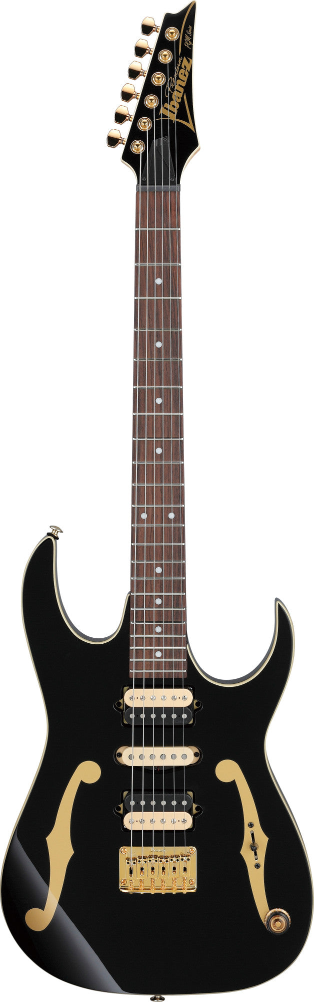 IBANEZ Paul Gilbert Signature E-Gitarre 6-String - Black + Gigbag