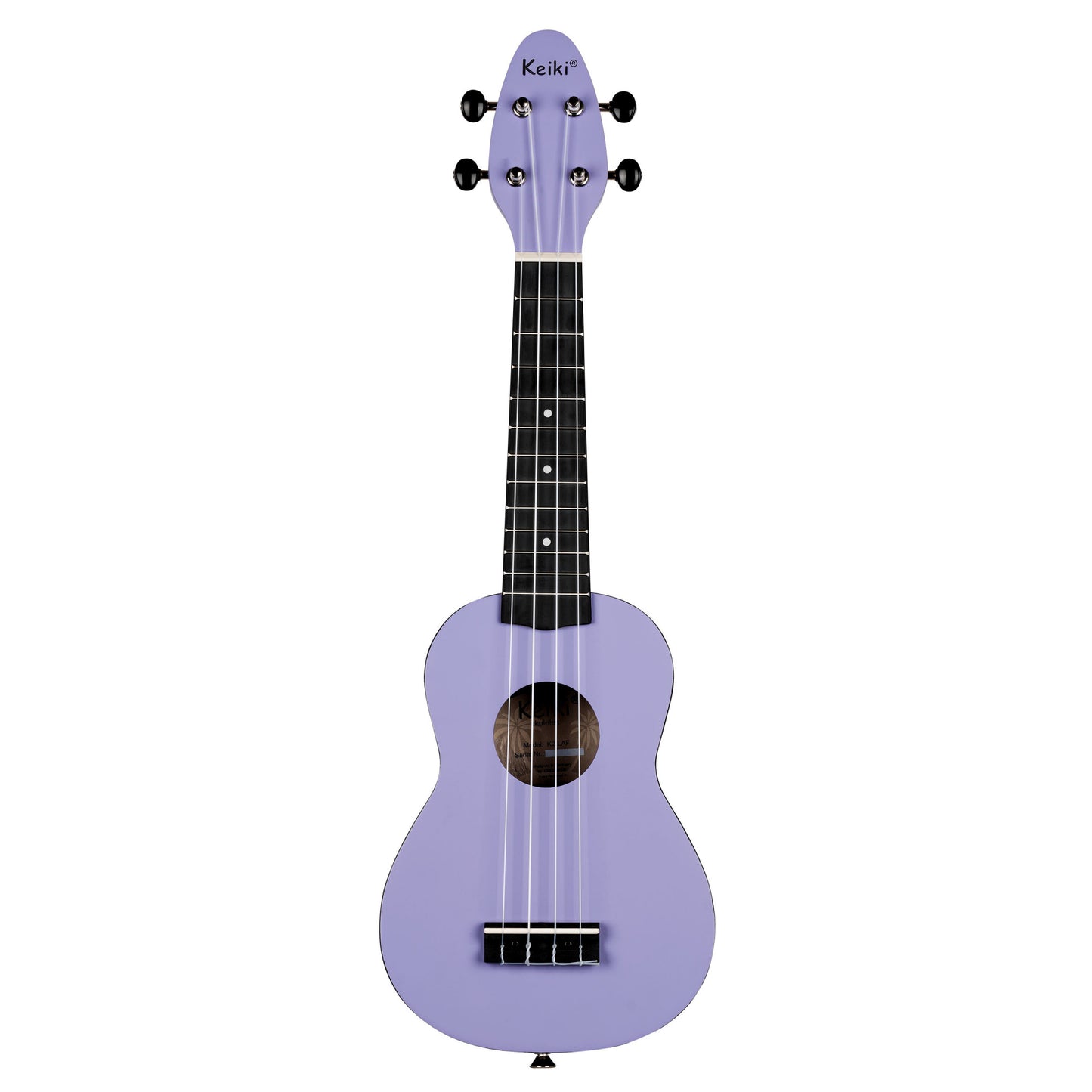 KEIKI K2 Serie Sopran Ukulele Set - Agathis / ABS Lavender Field