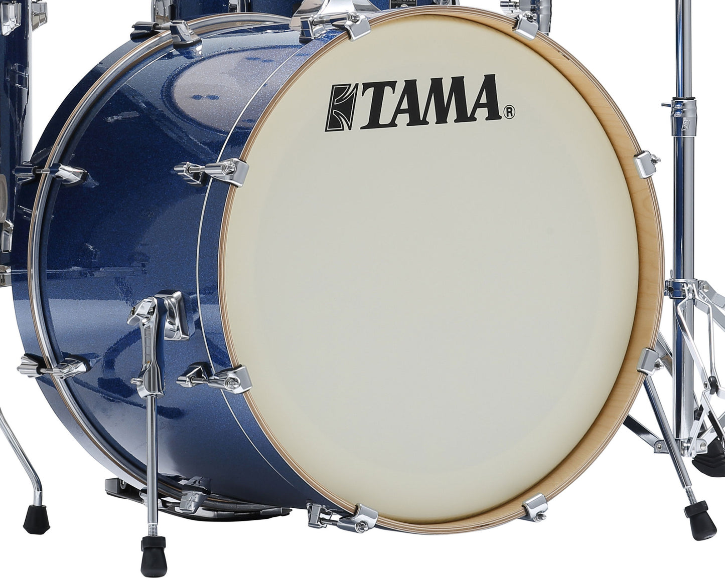TAMA Superstar Classic Bass Drum 22" x 14" - Indigo Sparkle/Chrom HW/ohne Tom Halter