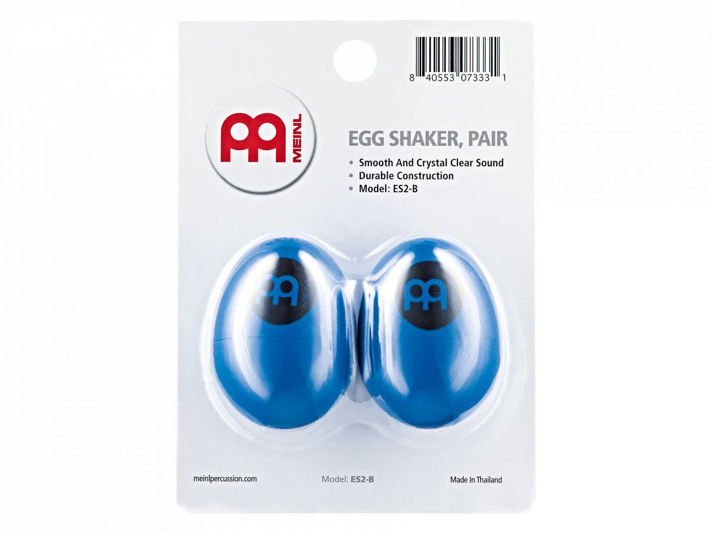 MEINL Percussion Egg Shaker Paar - blau