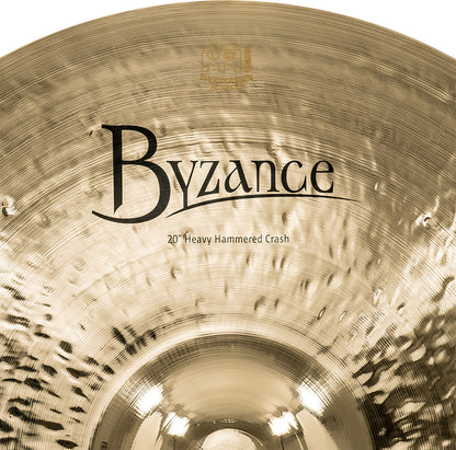 MEINL Cymbals Byzance Brilliant Heavy Hammered Crash - 20"