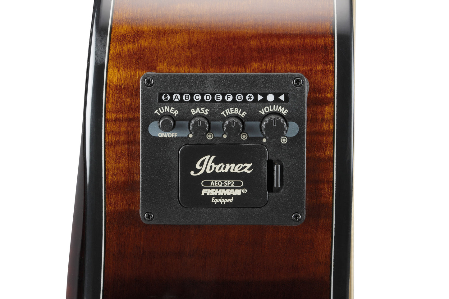 IBANEZ AEWC Acoustic Guitar 6-String - Amber Sunburst High Gloss