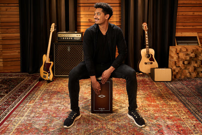 MEINL Percussion Artisan Edition Series String Cajon Soleá Line - Espresso Burst