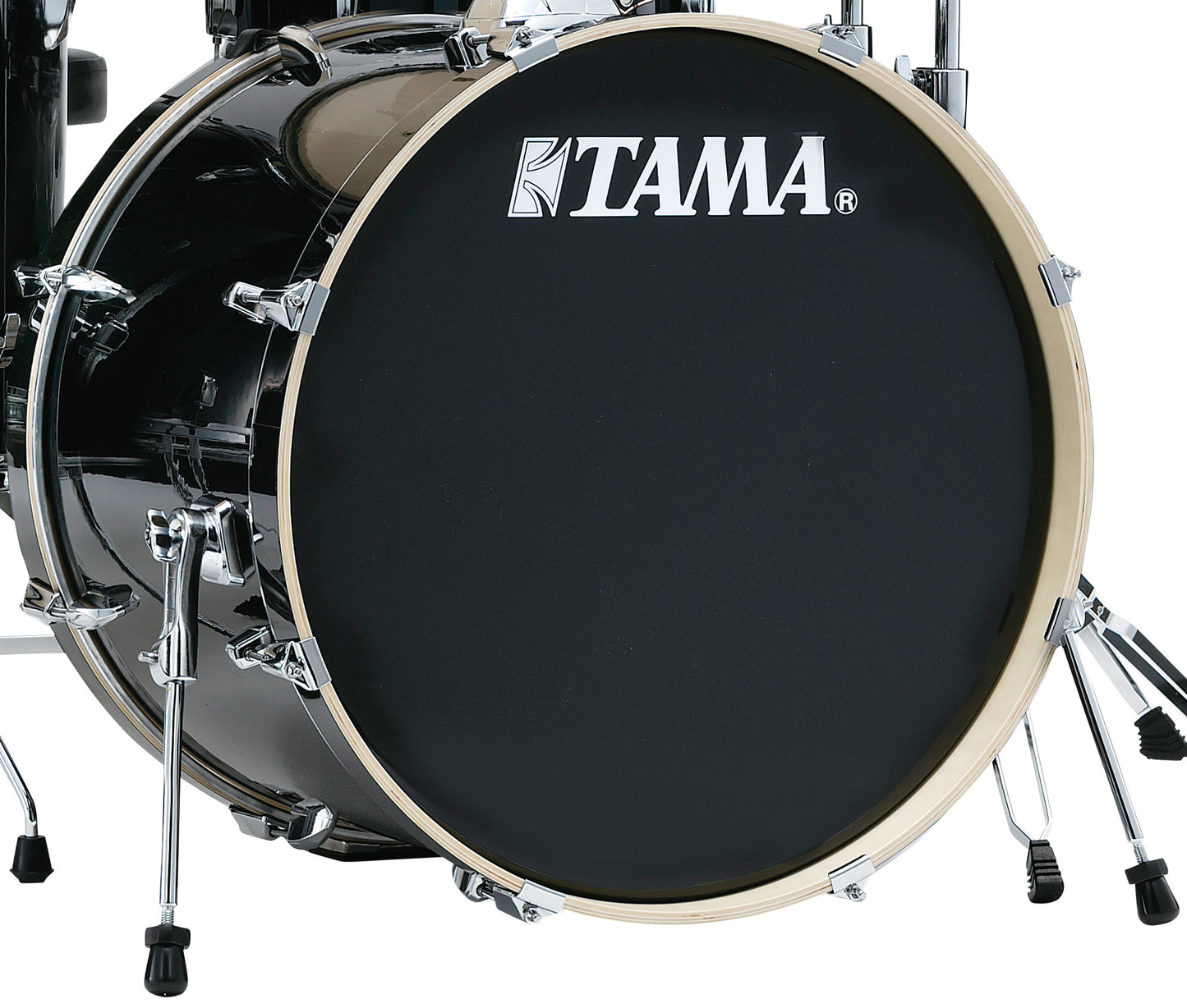 TAMA Imperialstar Bass Drum 22" x 18" - Hairline Black/Chrom HW