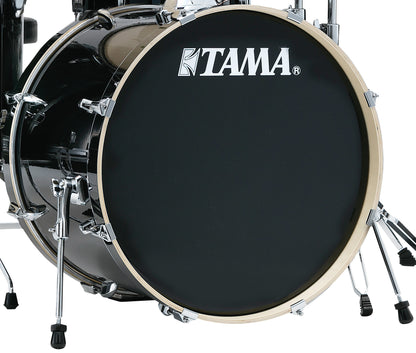 TAMA Imperialstar Bass Drum 22" x 18" - Hairline Black/Chrom HW