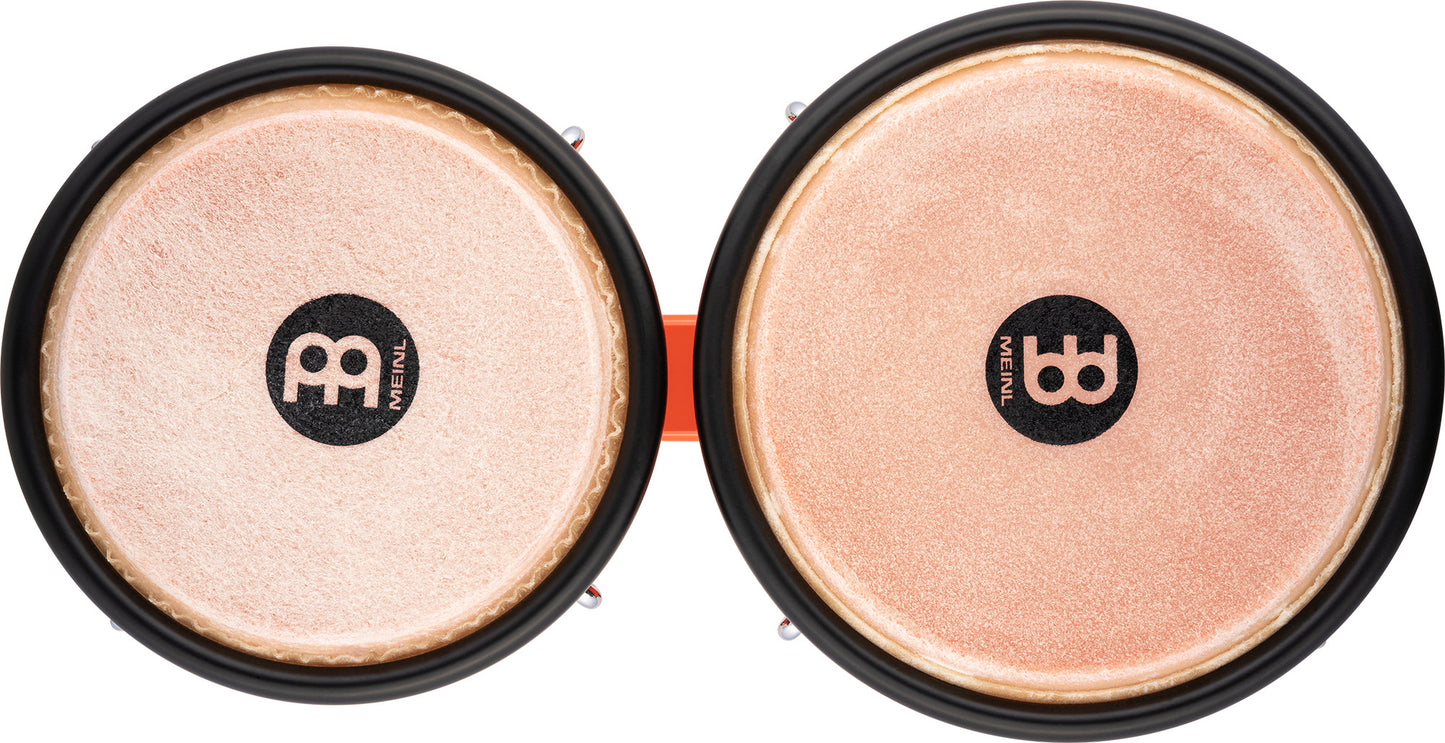 MEINL Percussion Journey Series Bongo 6 1/2" Macho & 7 1/2" Hembra - Electric Coral