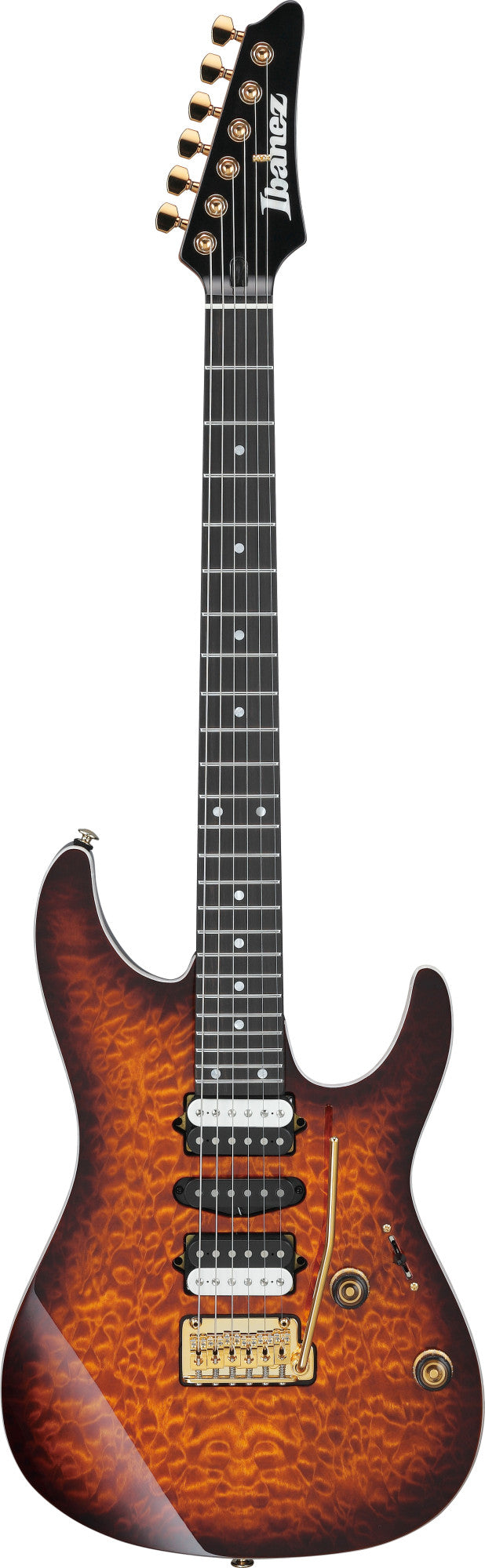 IBANEZ Premium AZ Electric Guitar 6-String - Dragon Eye Burst + Gig Bag