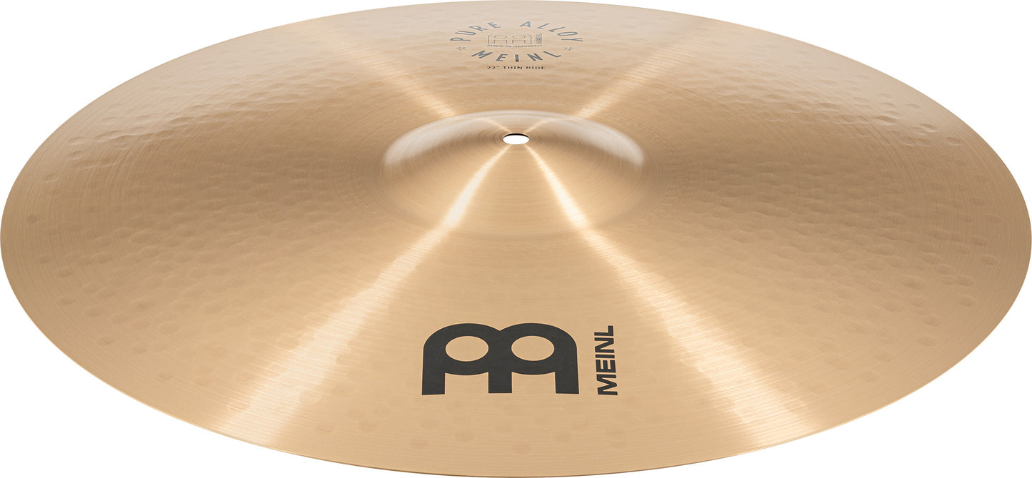 MEINL Cymbals Pure Alloy Thin Ride - 22"