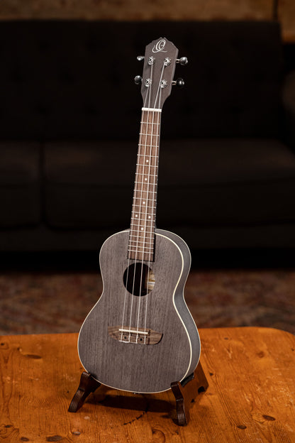 ORTEGA Earth Serie Konzert Ukulele 4 String Lefty - Coal Black