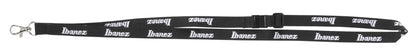 IBANEZ Lanyard Black, White Logos