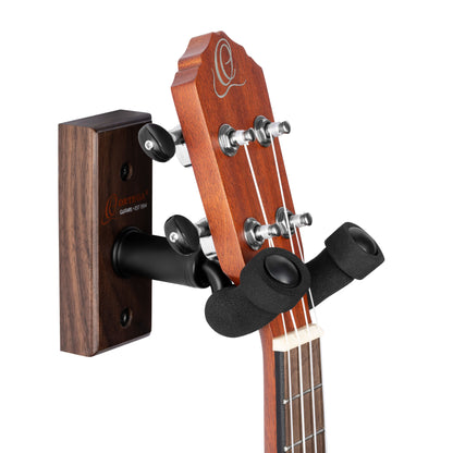 ORTEGA Ukulele Wall Hanger - Walnut Wood