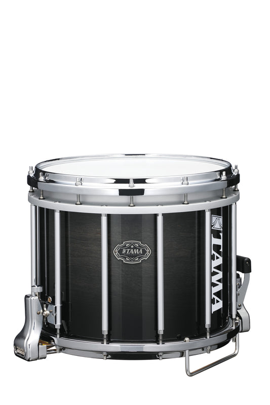 TAMA Fieldstar Marching Snaredrum 14" x 12" - Transparent Black Fade