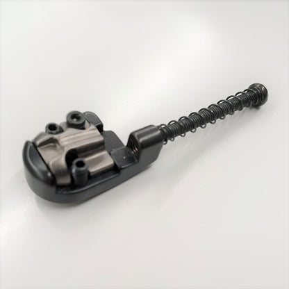 IBANEZ Mono Rail V Bridge mit Schraube und Feder - Black matte