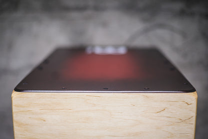 MEINL Percussion Snarecraft Series Snare Cajon 100 Special Edition - Red Burst