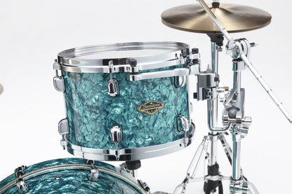 TAMA Starclassic Walnut/Birch Duracover Wrap Rack Tom 13" x 9" - Turquoise Pearl/Chrom HW