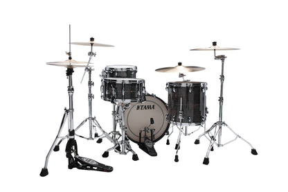 TAMA STAR Maple Shell Kit 3 pcs - Charcoal Brown Paraiso/Chrome HW