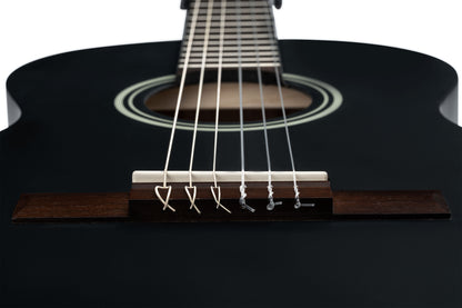 ORTEGA Student Series 3/4 Classic Guitar 6-String - Black
