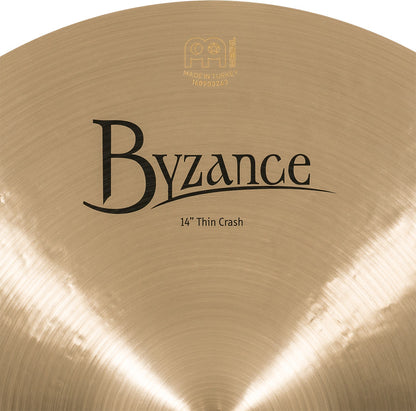 MEINL Cymbals Byzance Traditional Thin Crash - 14"