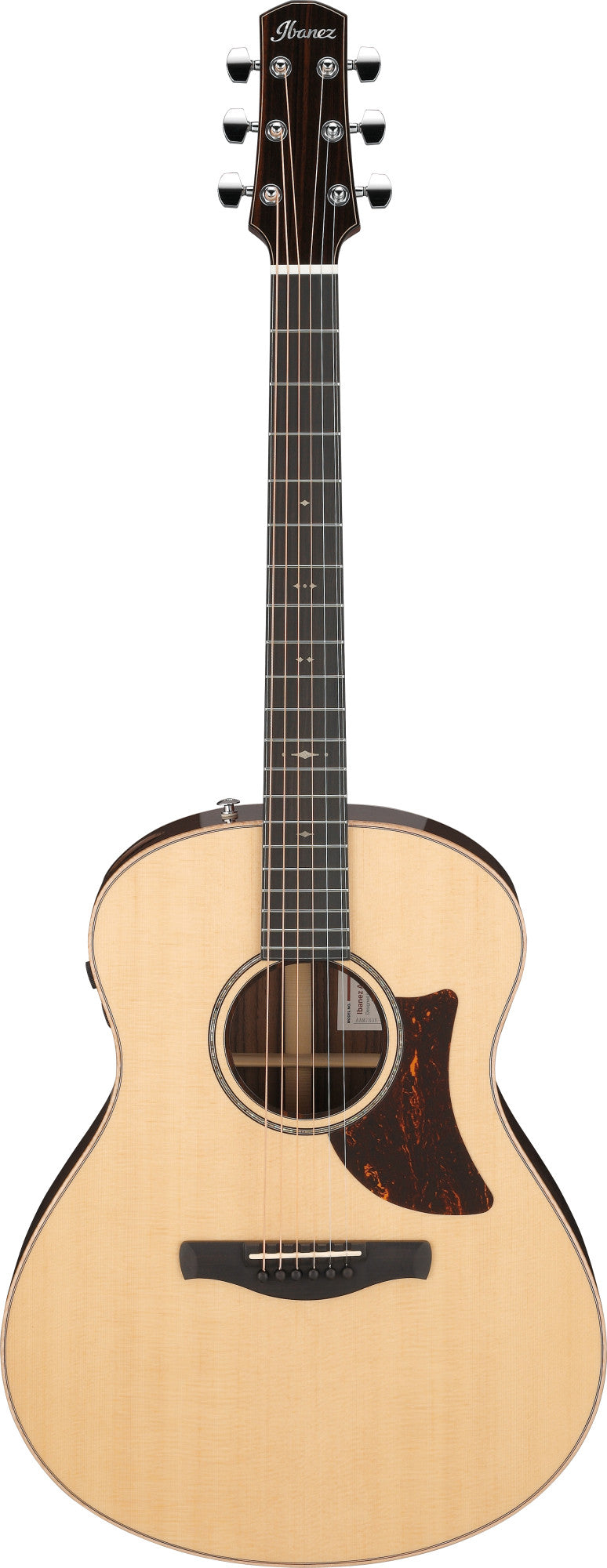 IBANEZ Advanced Acoustic, Platinum Collection Acoustic Guitar 6-String - Natural High Gloss