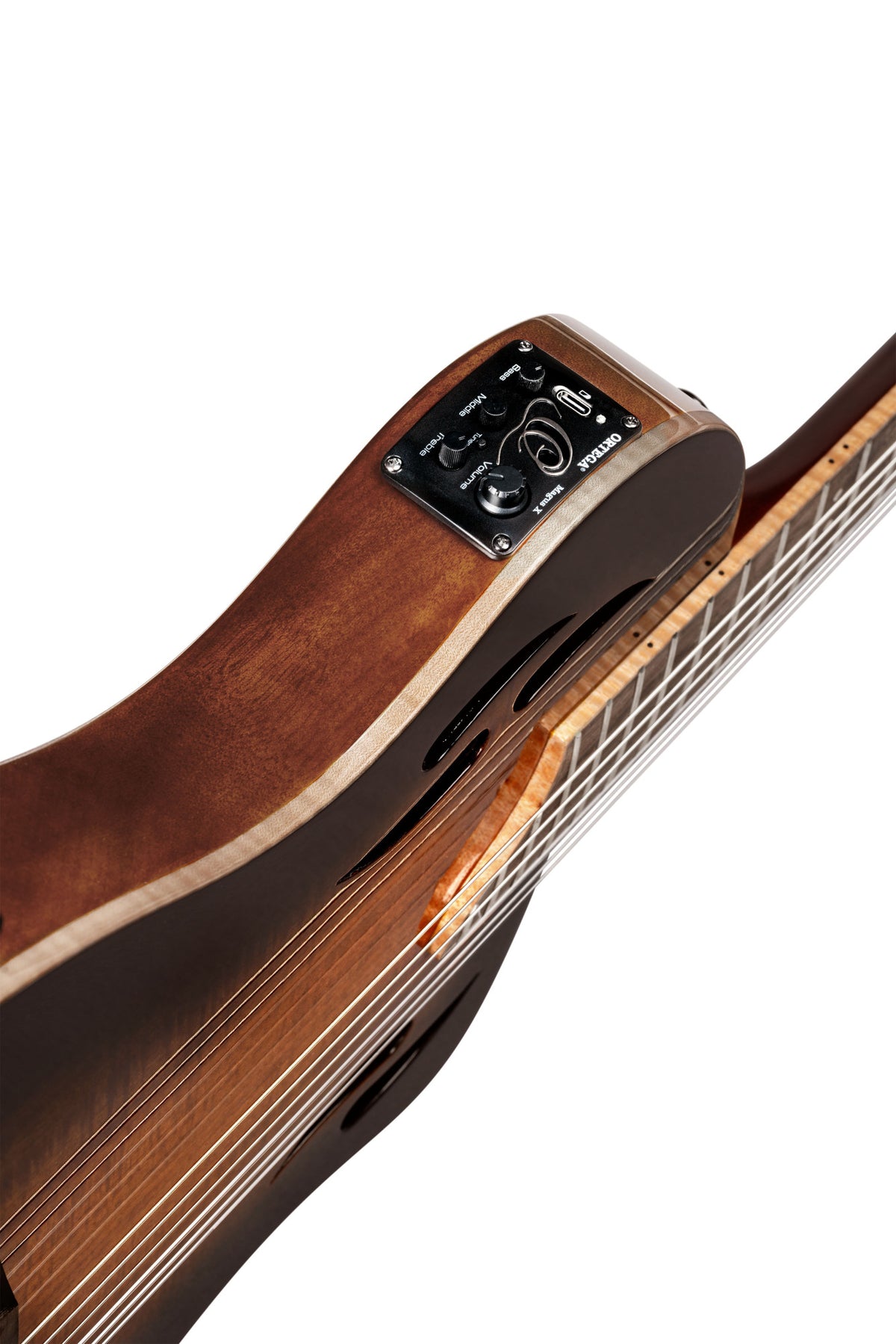 ORTEGA TourPlayer DeLuxe Nylon String Gitarre 6-String - Acacia Burst + Gigbag