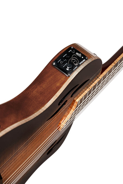 ORTEGA TourPlayer DeLuxe Nylon String Gitarre 6-String - Acacia Burst + Gigbag