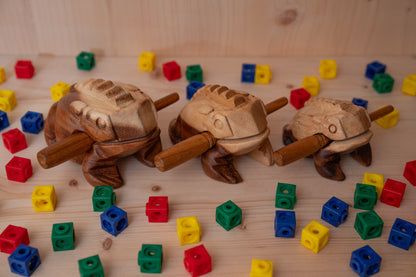 NINO Percussion Wood Frog Güiro - Small