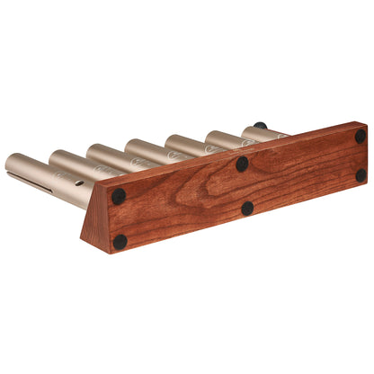 MEINL Sonic Energy 7-piece Wah-Wah Tube Chakra Set, 432 Hz, Champagne gold