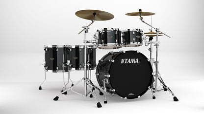 TAMA Starclassic Walnut/Birch Lacquer Shell Kit 5 teilig - Piano Black/Chrom HW