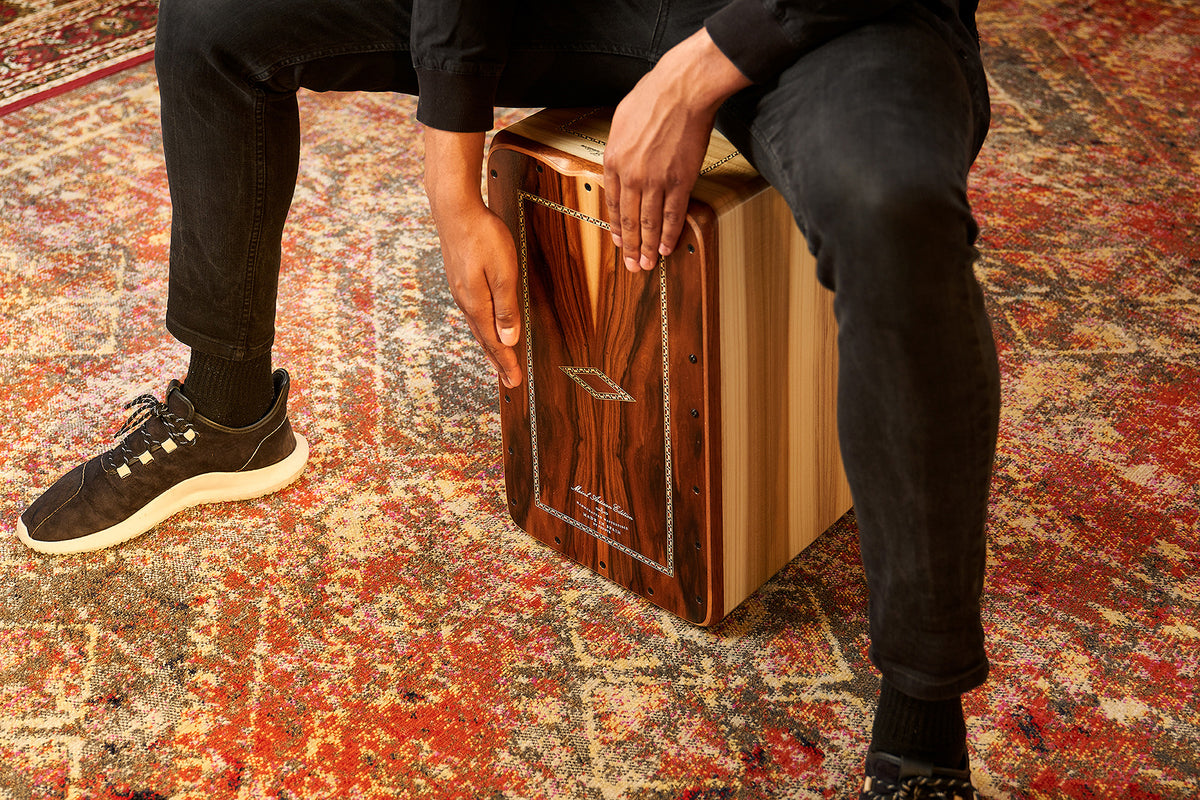 MEINL Percussion Artisan Edition Series String Cajon Martinete Line - Brazilian Ironwood