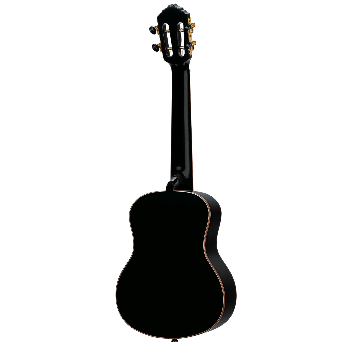 ORTEGA Onyx Serie Tenor Ukulele 4 String - Spruce / Mahogany Black + Bag