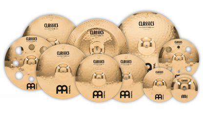 MEINL Cymbals Classics Custom Brilliant Triple Bonus Set