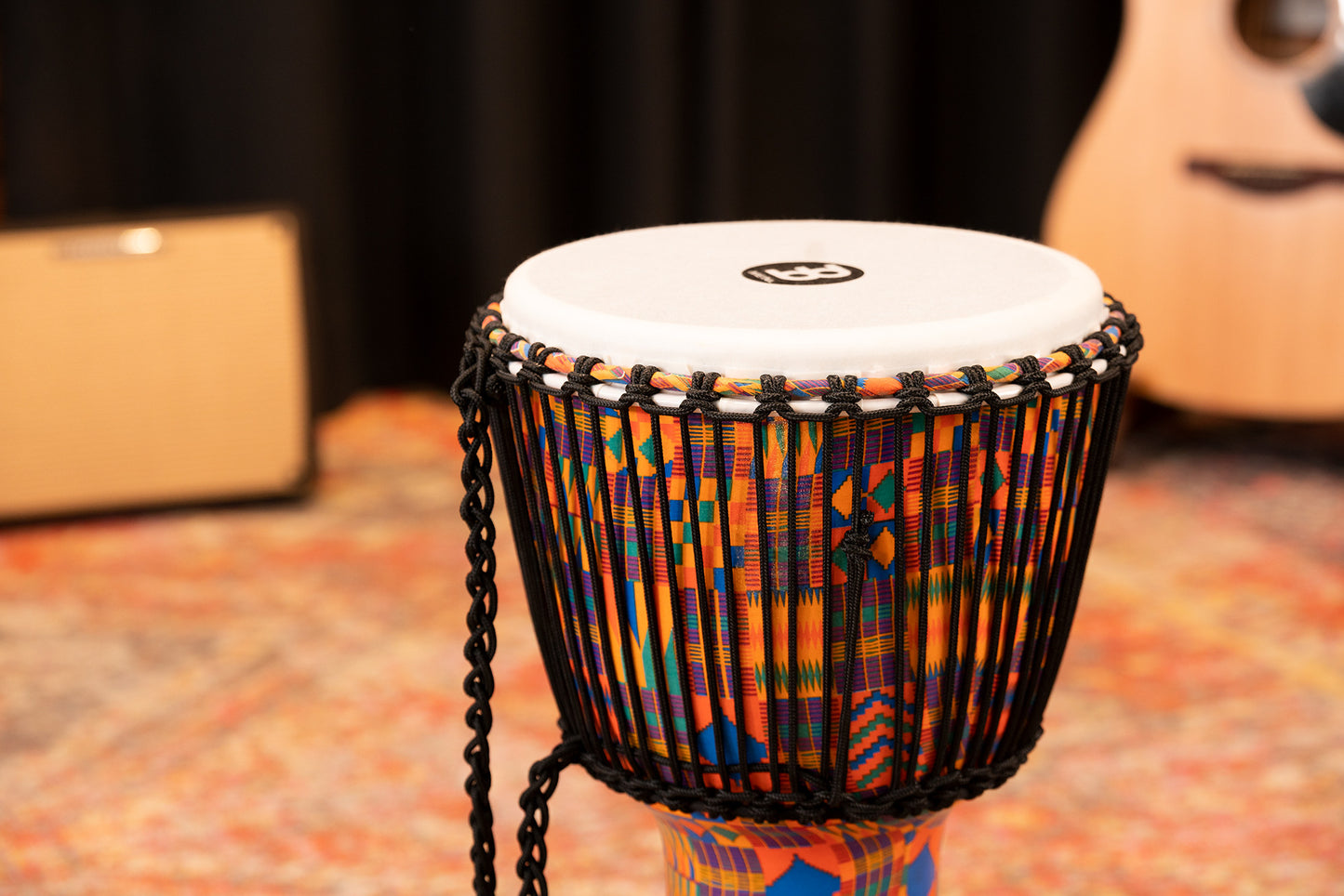 MEINL Percussion Travel Series African Djembe 12" - Kenyan Quilt