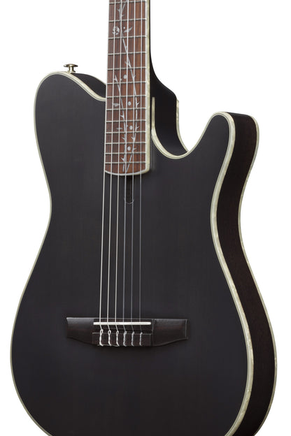 IBANEZ Tim Henson Signature Nylon String Guitar 6-String - Transparent Black Flat