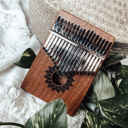 Meinl Sonic Energy Sound Hole Kalimba, 17 Töne, Mahagoni matt