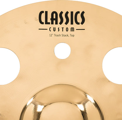 MEINL Cymbals Classics Custom Brilliant  Trash Stack - 12"