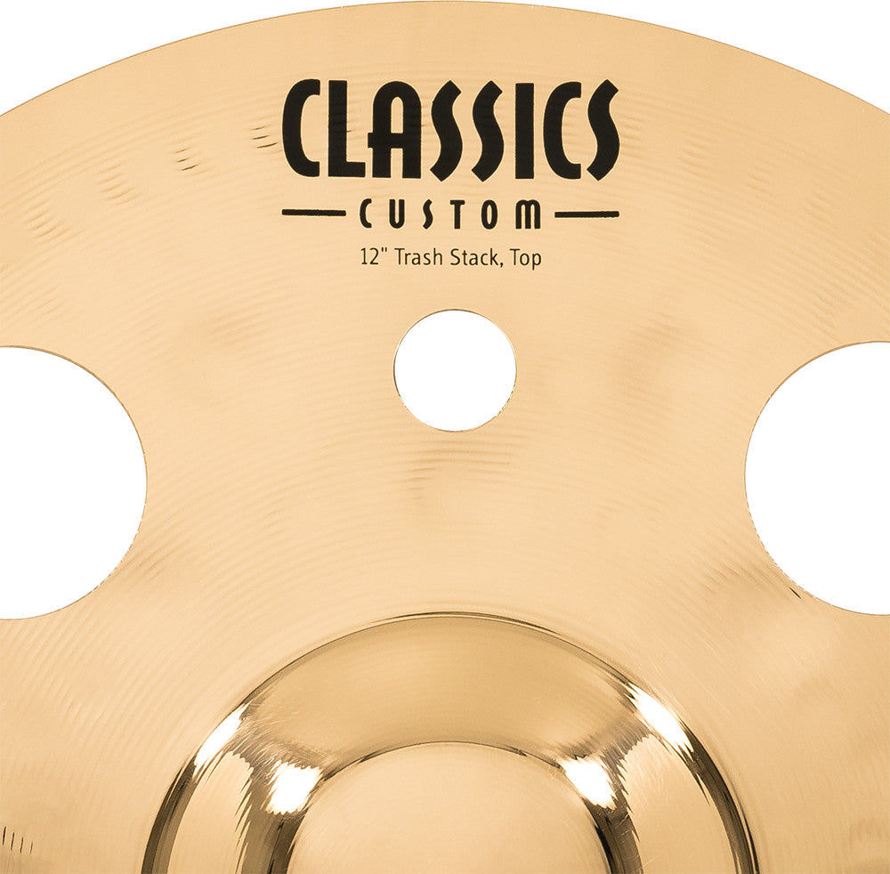 MEINL Cymbals Classics Custom Brilliant  Trash Stack - 12"