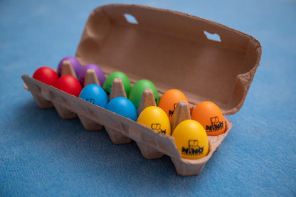 NINO Percussion Egg Shaker Set - Soft Sound