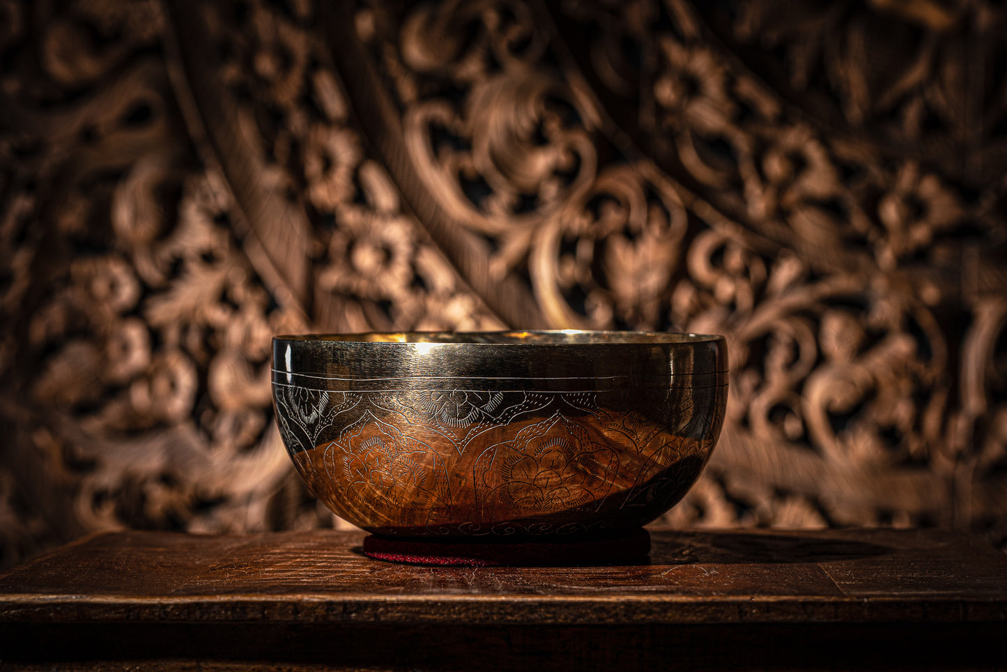 MEINL Sonic Energy Special Engraved Series Singing Bowl - 1000g