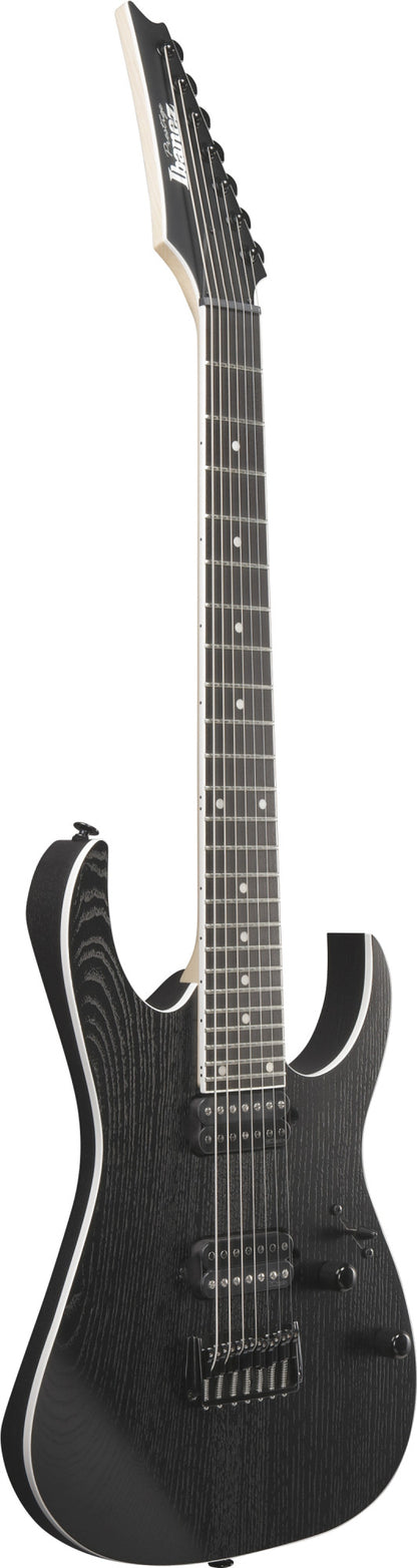 IBANEZ Prestige RGR Electric Guitar 7-String - Weathered Black + Case