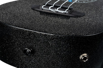 ORTEGA Horizon Serie Konzert Ukulele 4 String - Black Sparkle + Bag