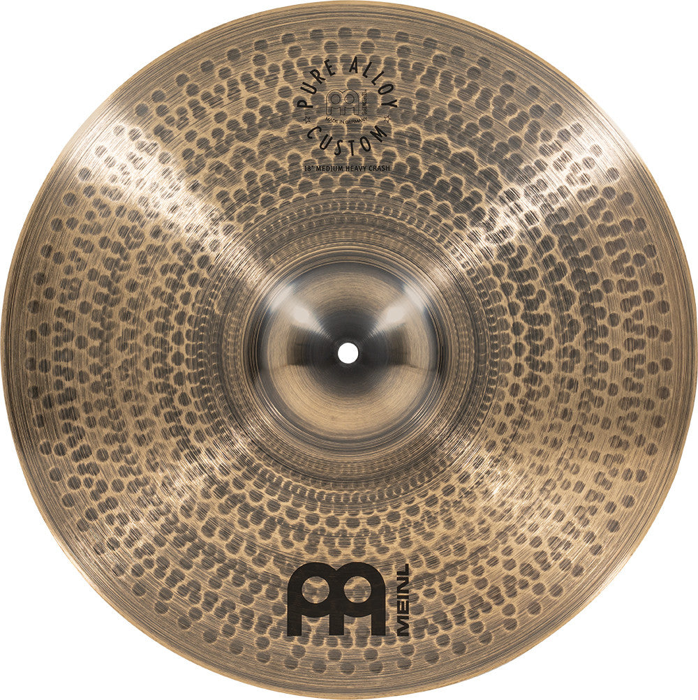 MEINL Cymbals Pure Alloy Custom Medium Heavy Crash - 18"