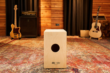 MEINL Percussion Artisan Edition Series String Cajon Tango Line - Brown Eucalyptus
