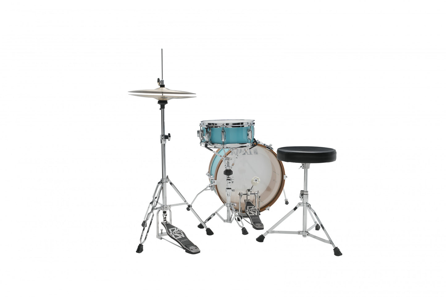 TAMA Club-Jam Mini Shell Kit 2 teilig - Aqua Blue/Chrom HW
