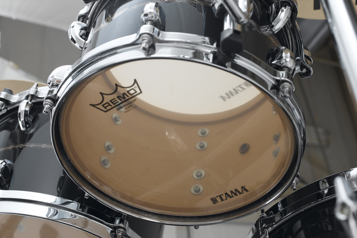 TAMA STAR Walnut Rack Tom 8" x 6" - Smoky Black/Chrom HW