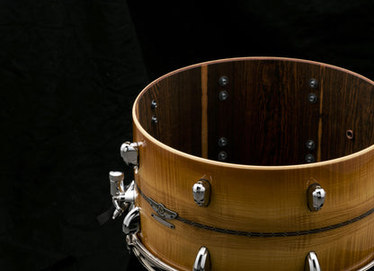 TAMA STAR Reserve Maple/Bubinga Snaredrum 15" x 8" - Caramel Olive Ash Burst